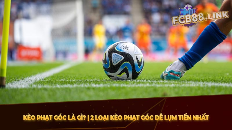 Kèo phạt góc là gì? | 2 Loại kèo phạt góc dễ lụm tiền nhất