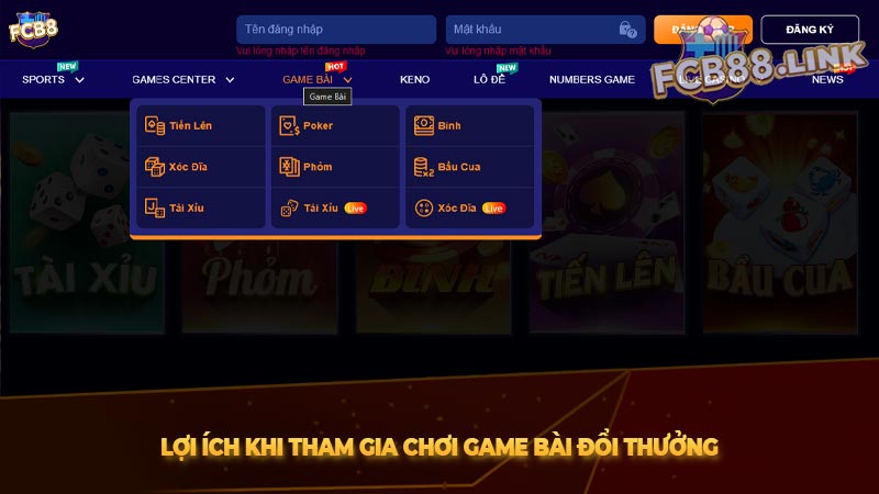 Lợi ích khi tham gia chơi game bài đổi thưởng